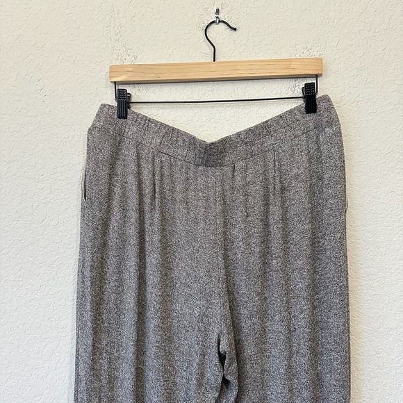 J. JILL Wearever Collection Cuffed Jogger Pants Pull On Pumice - Picture 5 of 11